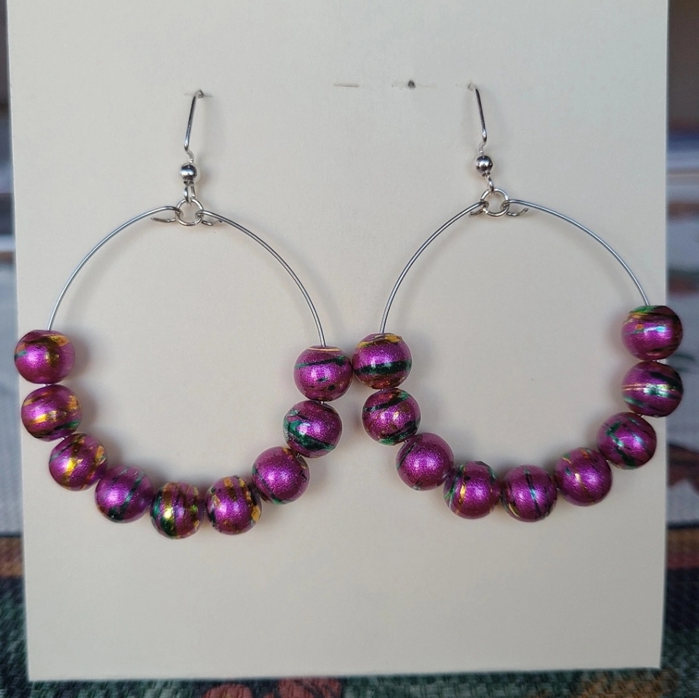Handmade Beaded Earrings